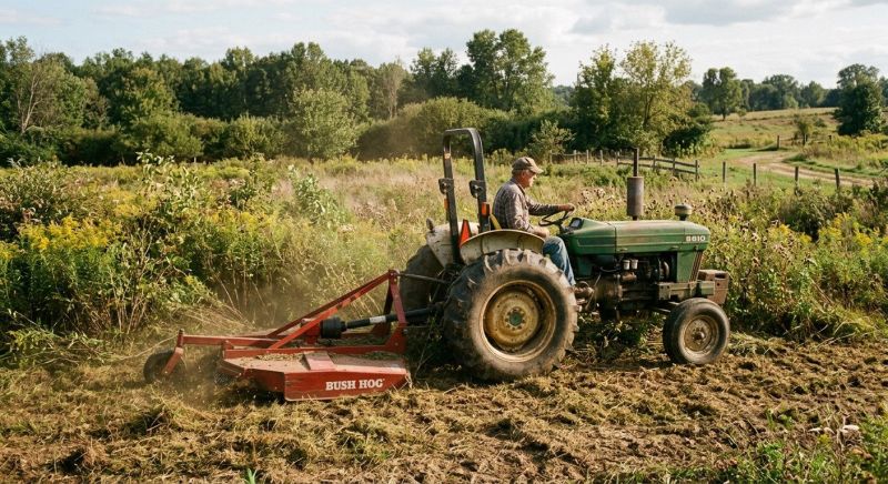 Pasture Bush Hogging in Prince Georges County, MD