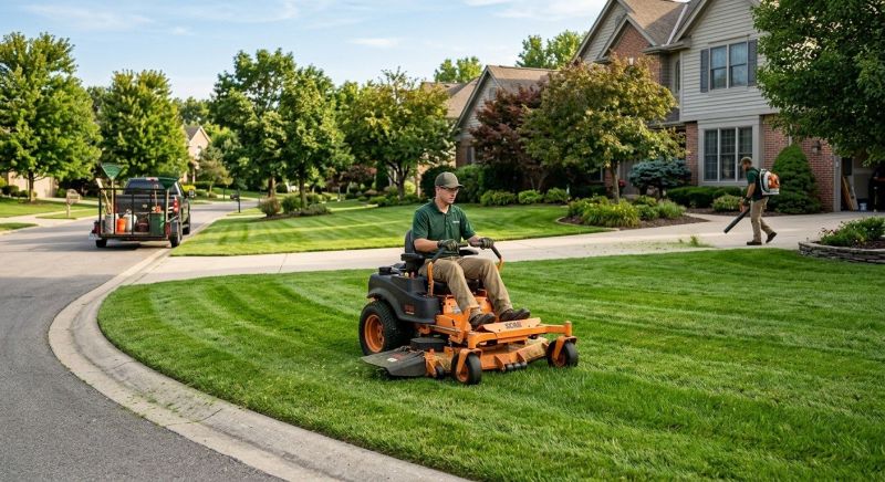 Slope Mowing in Bowie, MD