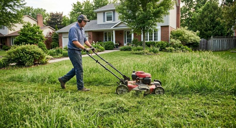 Tall Grass Cutting in Bowie, MD