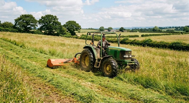 Tractor Mowing in Waldorf, MD